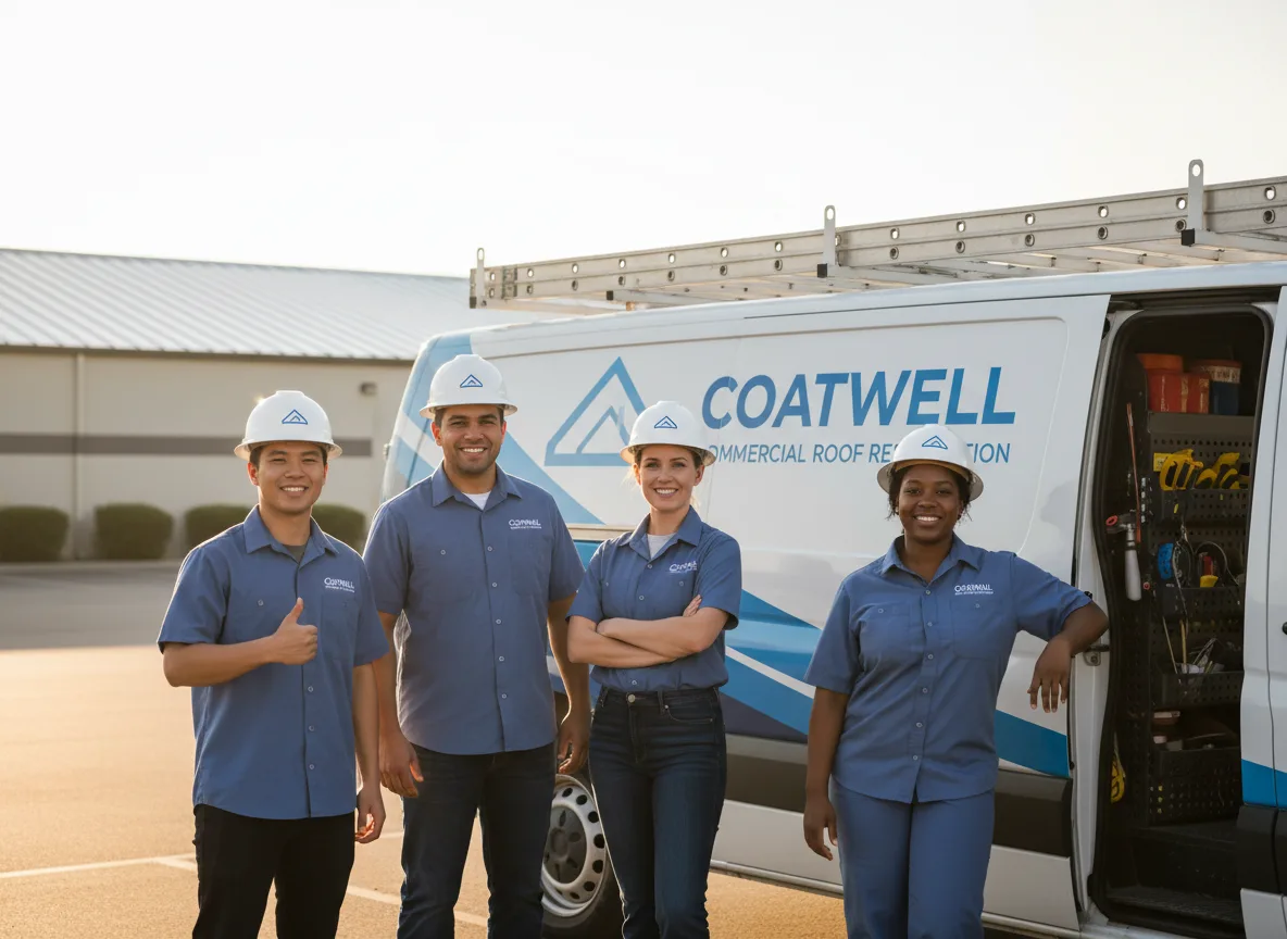 Commercial roof coating company in Cromwell, MN